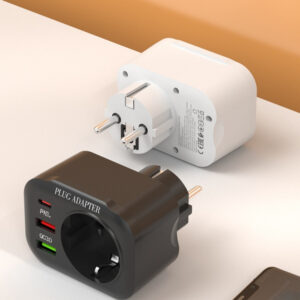 Slimme Stekkerdoos EU Meervoudig met USB & Overspanningsbeveiliging (6701AZ)