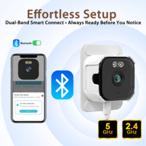 WiFi Beveiligingscamera 2K / 3MP - Nachtzicht & Audio (7302BY)