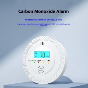 Slimme Koolmonoxidemelder Zigbee 3.0 met Display (7501AZ)